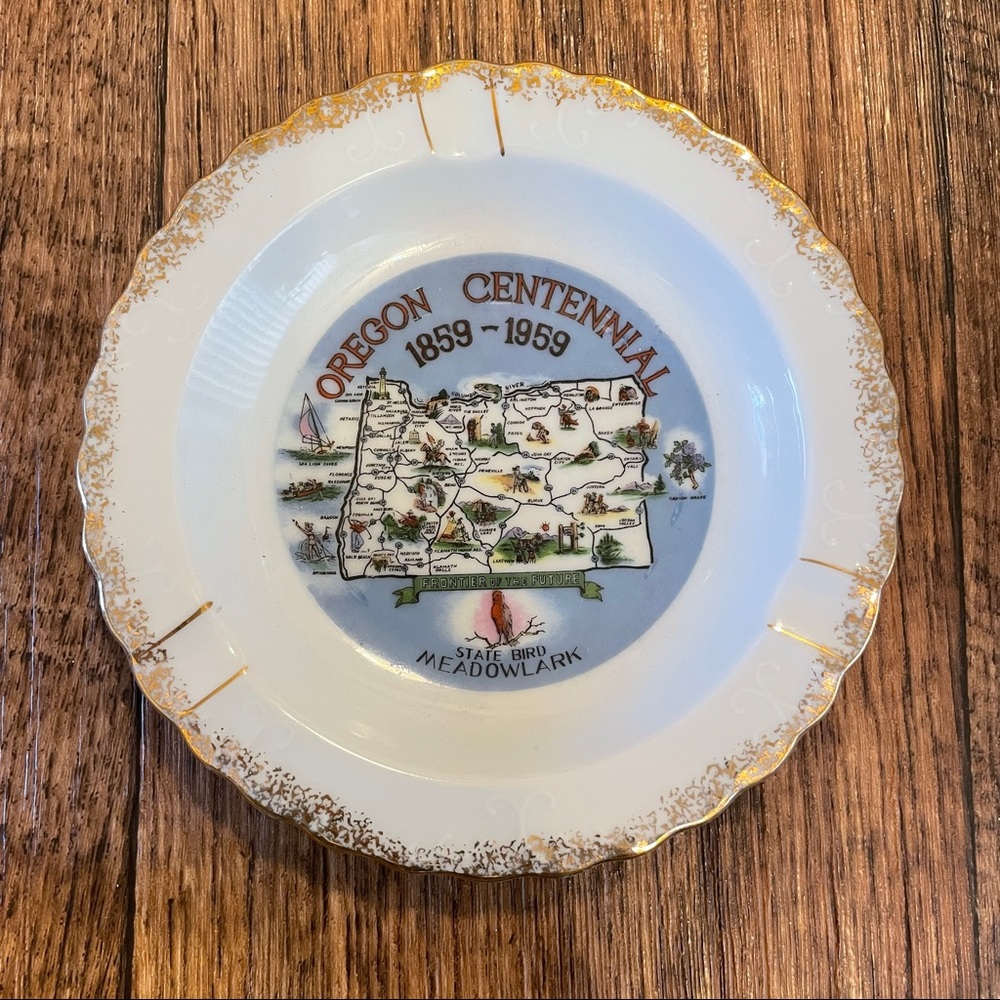 Oregon Centennial Ashtray